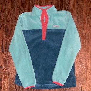 Womens Columbia fleece pullover